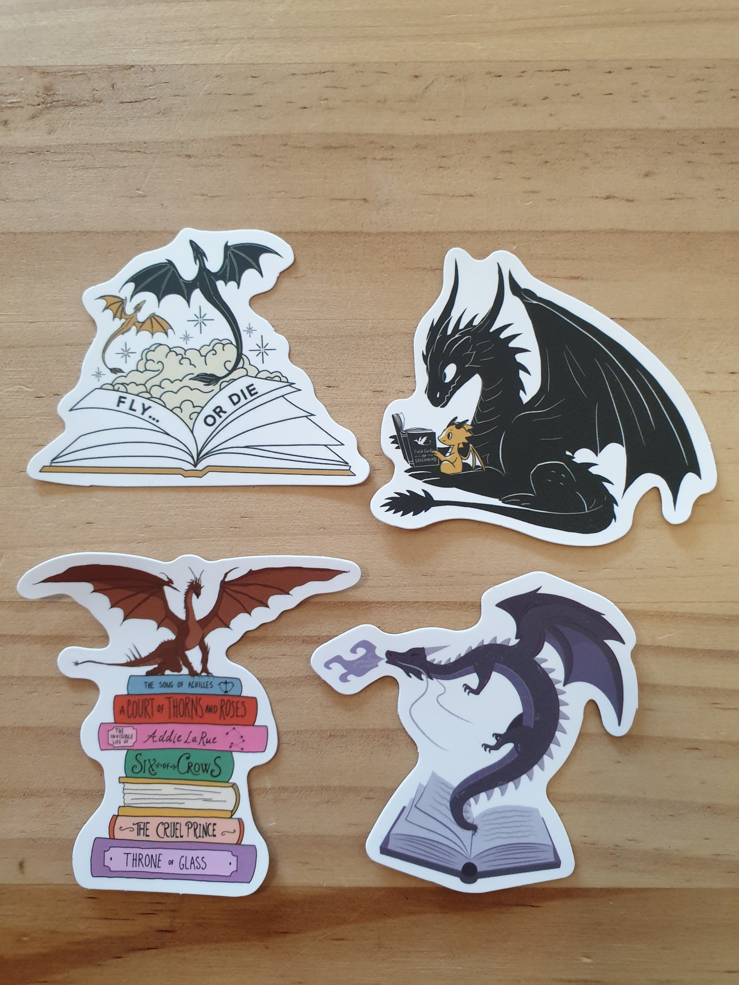 Book Lover Stickers - 6 Pack