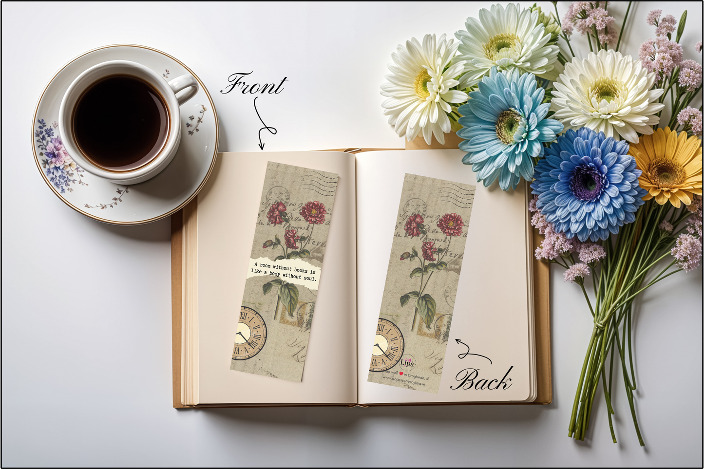 Antique Ephemera Bookmark