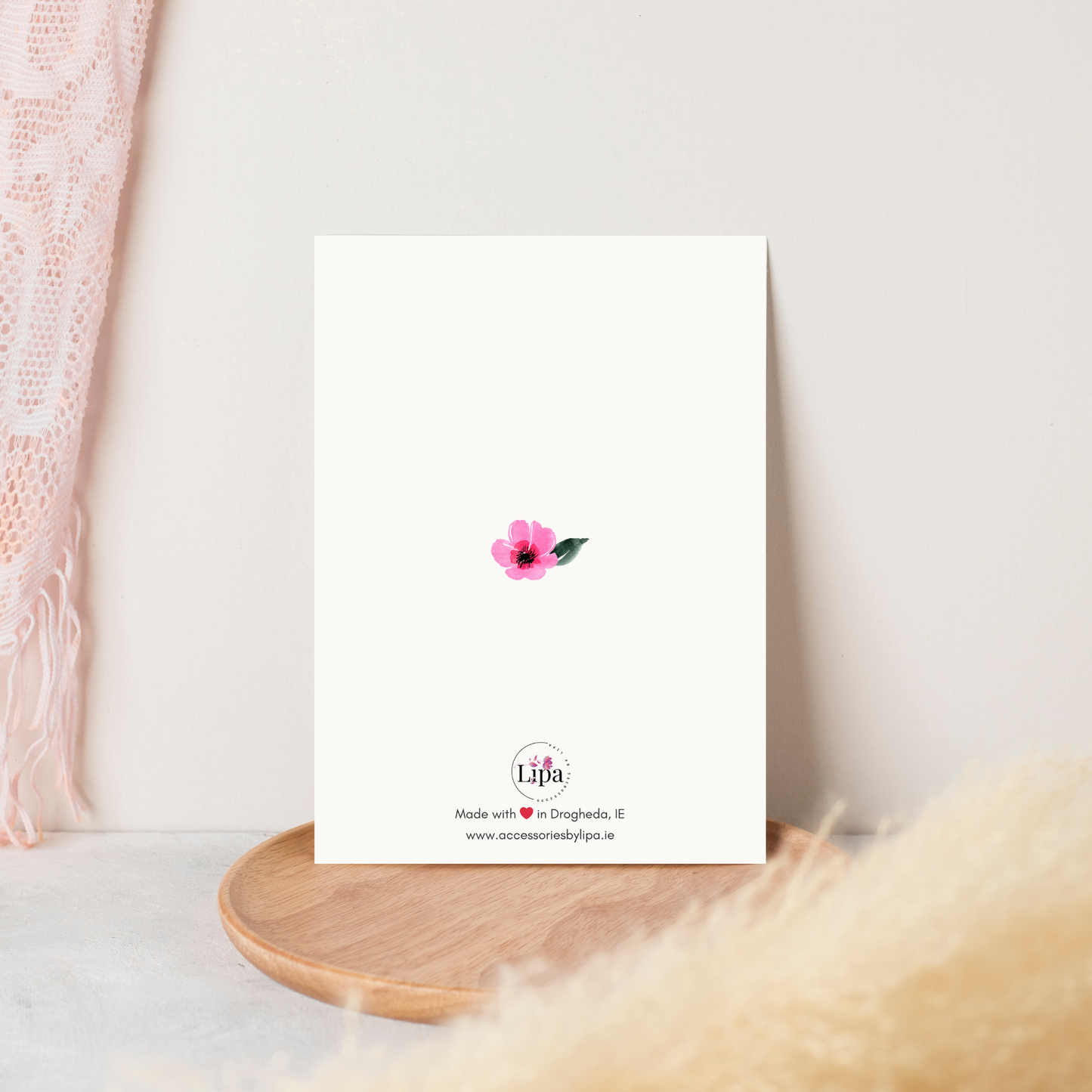 Happy Birthday – Colourful Floral Greeting Card