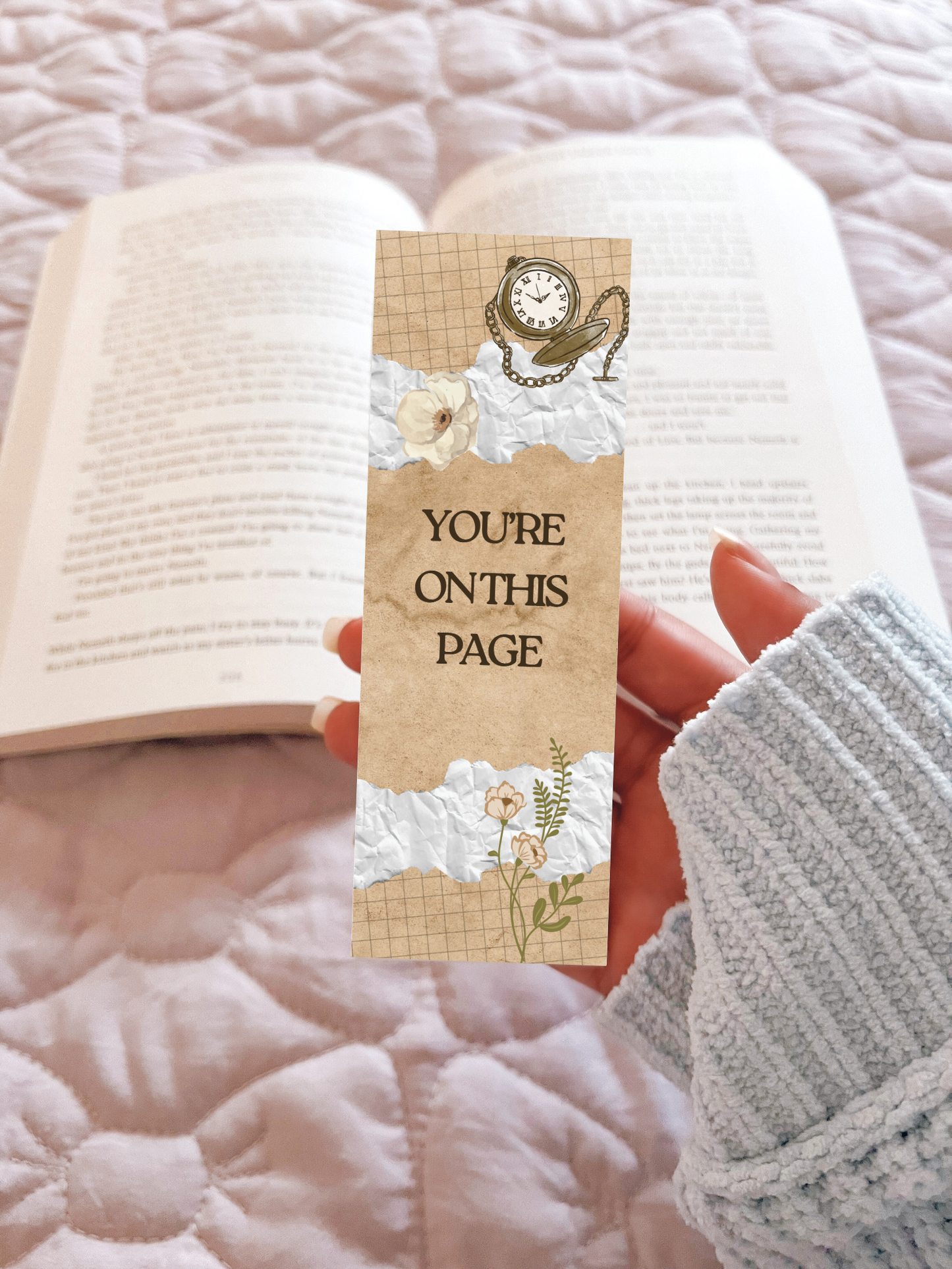 Vintage-Inspired Bookmark