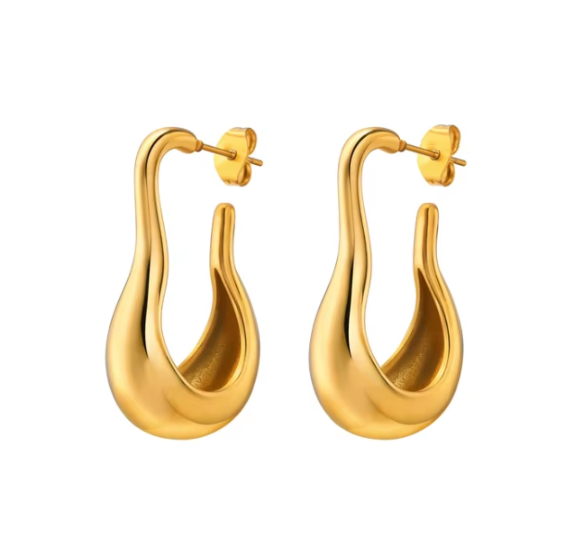 Stud Hoop Earrings