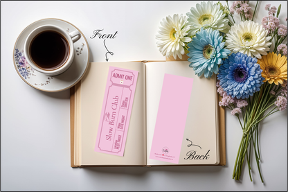 Vintage Ticket Bookmark