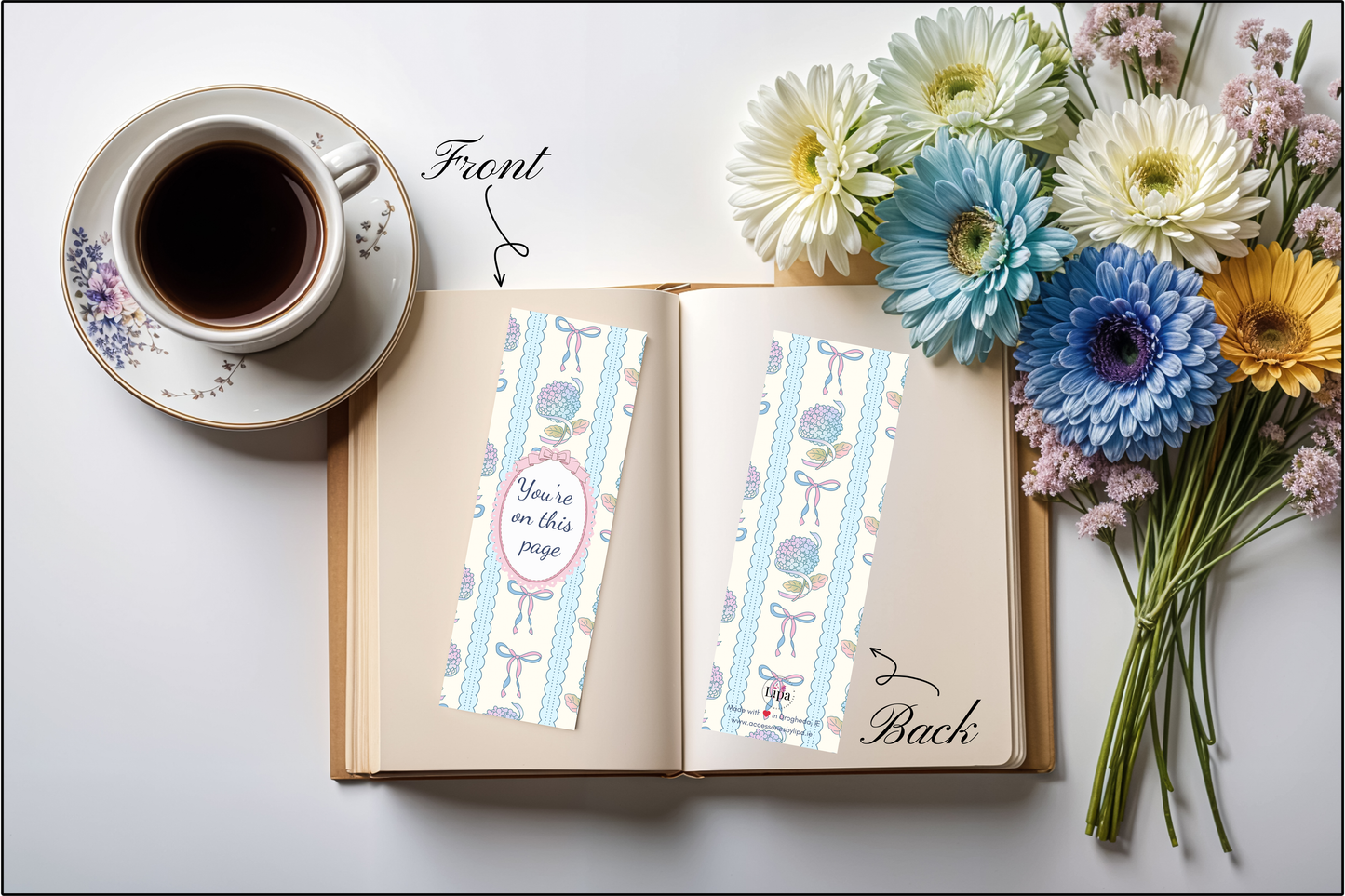 Coquette Aesthetic Bookmark