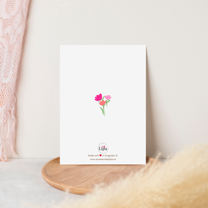 You Are Blooming Lovely – Floral Encouragement Greeting Card