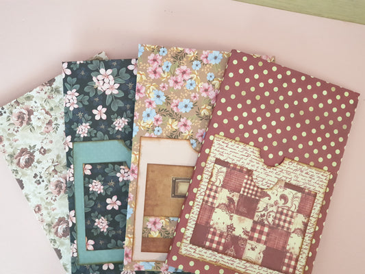 One-of-a-Kind Vintage-Style Refillable Notepad Holder