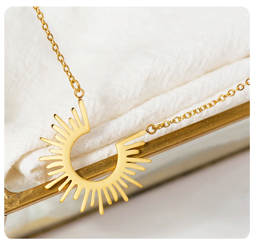 Geometric Spiked Necklace