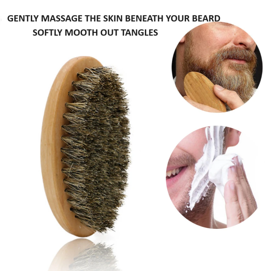 Beard Brush & Comb Kit