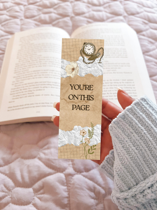 Vintage-Inspired Bookmark