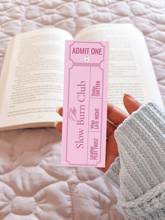 Vintage Ticket Bookmark