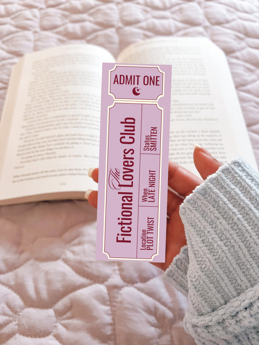 Vintage Ticket Bookmark
