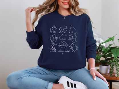 Cuddly Cats Sweatshirt