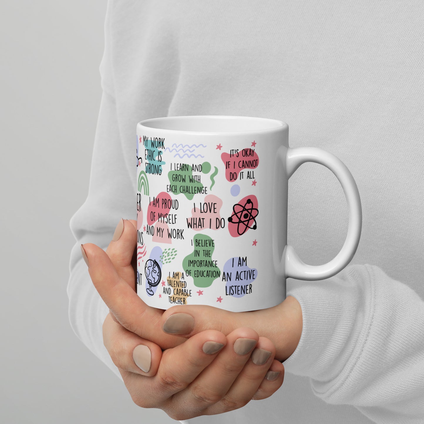 Teacher Daily Affirmations Mug